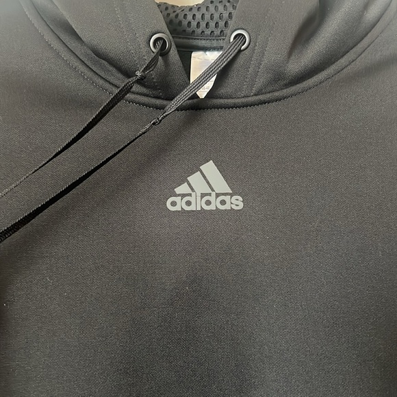 Adidas Gear Up Hoody Women Black Pullover - Picture 3 of 9